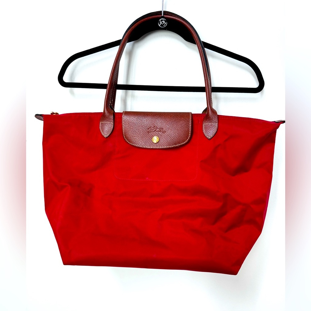 LONGCHAMP Le Pilage Large Red Tote